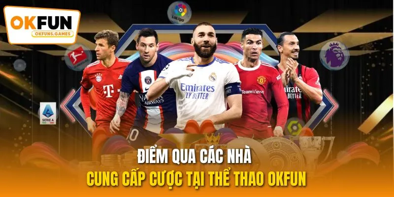 Điểm qua các nhà cung cấp cược tại thể thao OKFUN