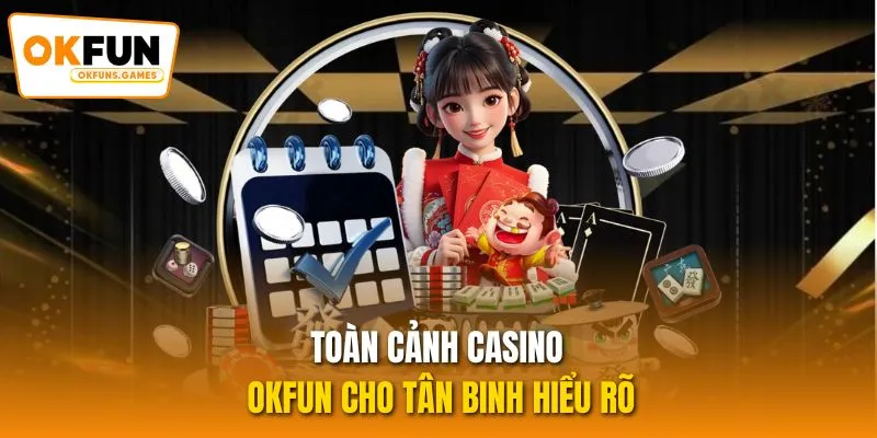 Toàn cảnh casino OKFUN cho tân binh hiểu rõ